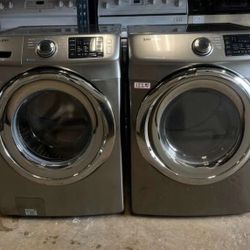 SAMSUNG FRONT-LOADER WASHER & DRYER SET