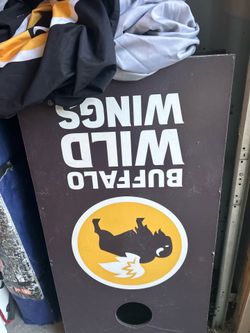 BWW cornhole set 8ft BWW table cloth