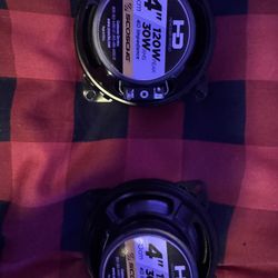 Pairs Of 4” Speakers