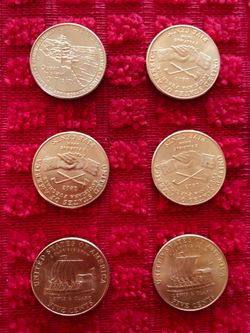 Golden Collectible nickels $35.00  CASH, TEXT FOR PRICES.