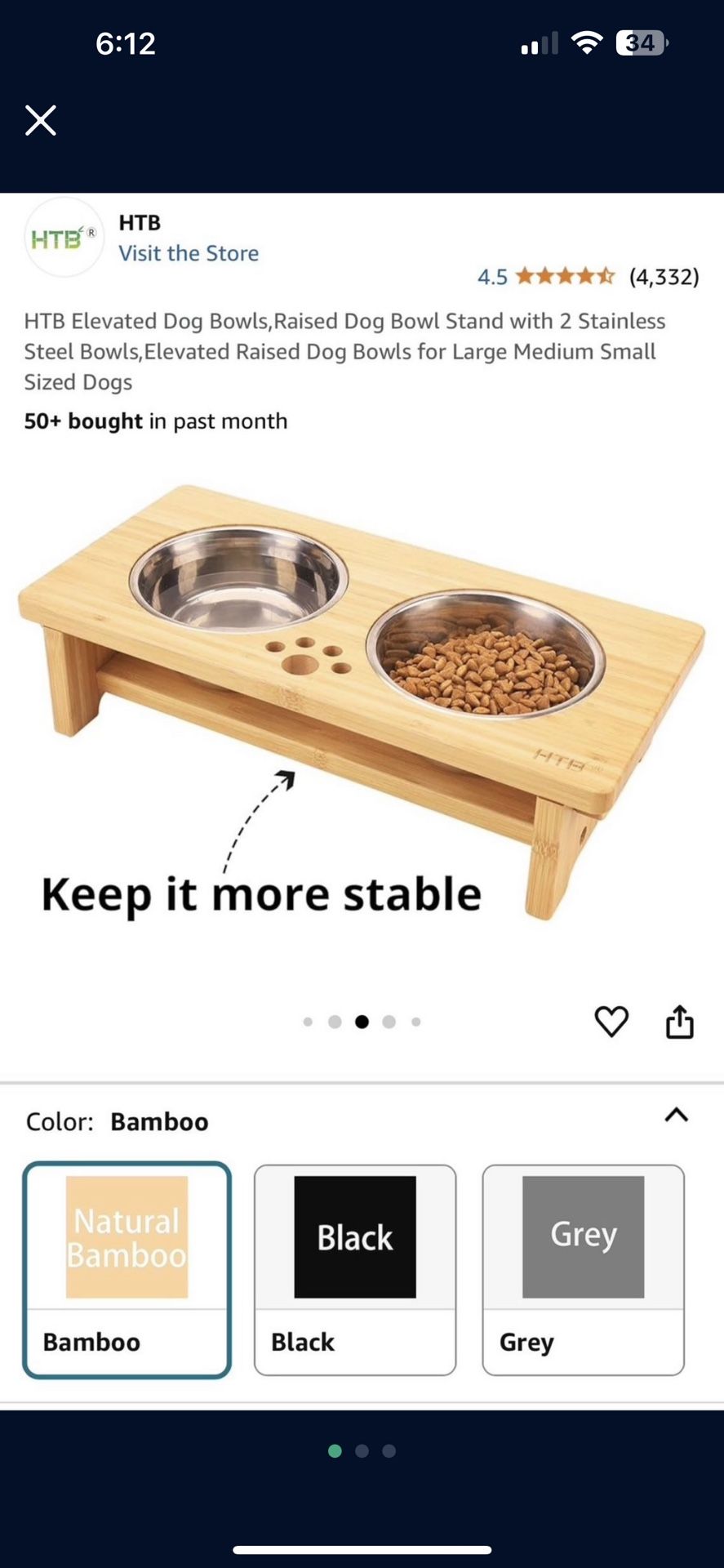 Pet Food Stand