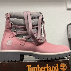 Pink Timberland 