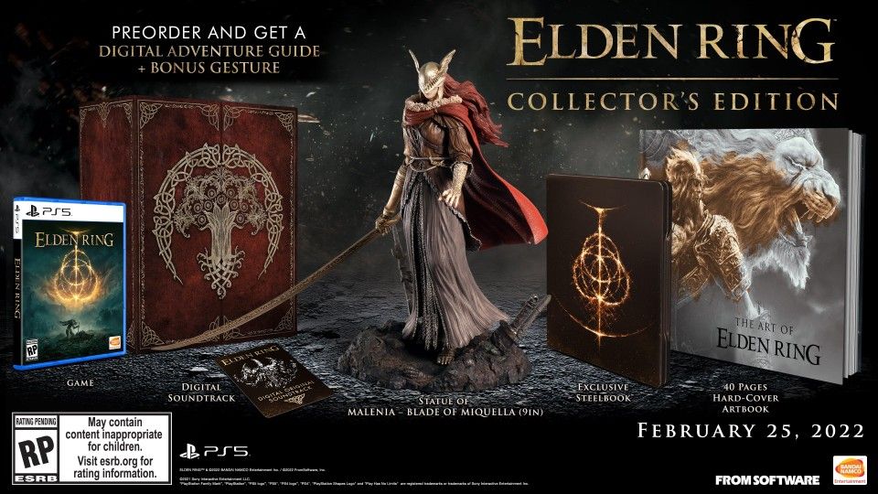 Elden Ring Collectors Edition PS5