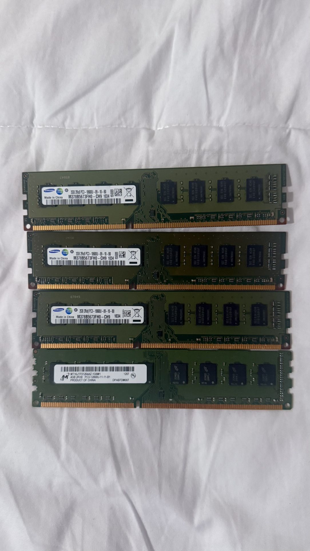 10GB PC DDR3 RAM