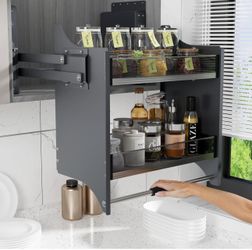 22 In Pull Down Cabinet Storage