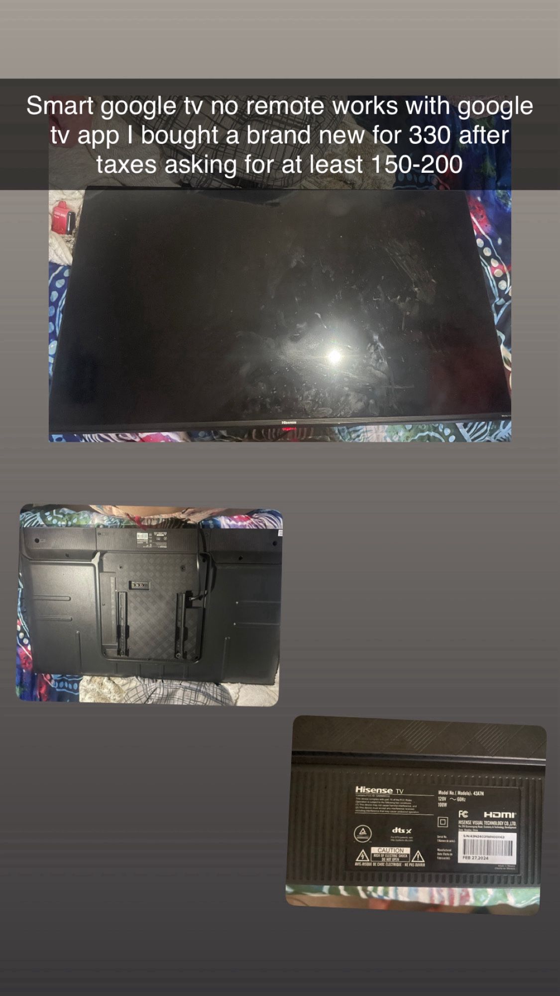 Google Tv Smart Tv 42 Inch