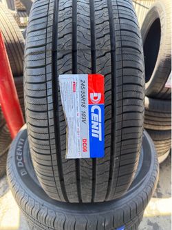 245-55-18 DCENTI ALL SEASON 55K WARRANTY MOUNT BALNCE