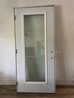 36x80 hurricane impact exterior door