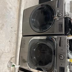 Washer and dryer