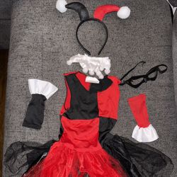 Girls Harley Quinn costume