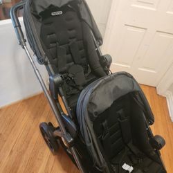 Peg Perego YPSI Stroller with adapters for 2 seats