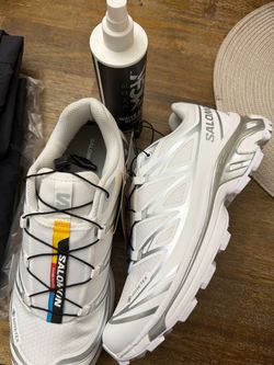 Salomon XT-6 GTX Gore-Tex Sneakers White