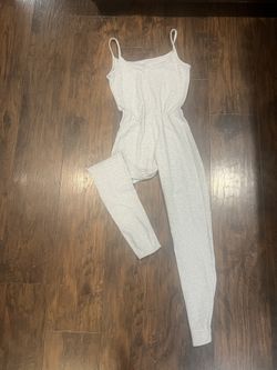 Forever21 Gray Jumpsuit 