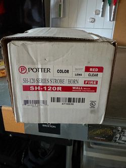 Potter SH-120R horn strobe