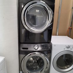 Samsung Washer And Dryer Gas Stainless Steel