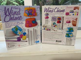 New in BOX two wind chime crafts