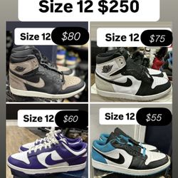 Jordan’s Retro 1s Size 12