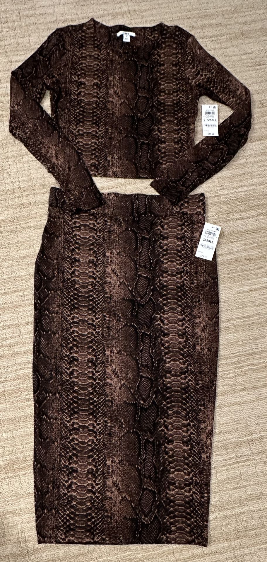 Pencil Skirt And Matching Top By Bar |||