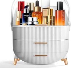 Makeup Organizer For Vanity, Fabulous Skincare Organizer, Fit For The Bathroom, Living Room, Bedroom Counter 