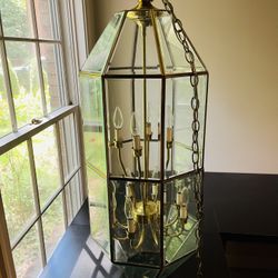 Brass Chandelier 
