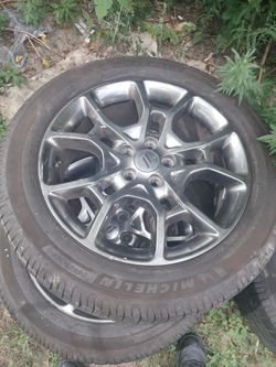 19 in rims all 4 good newly used