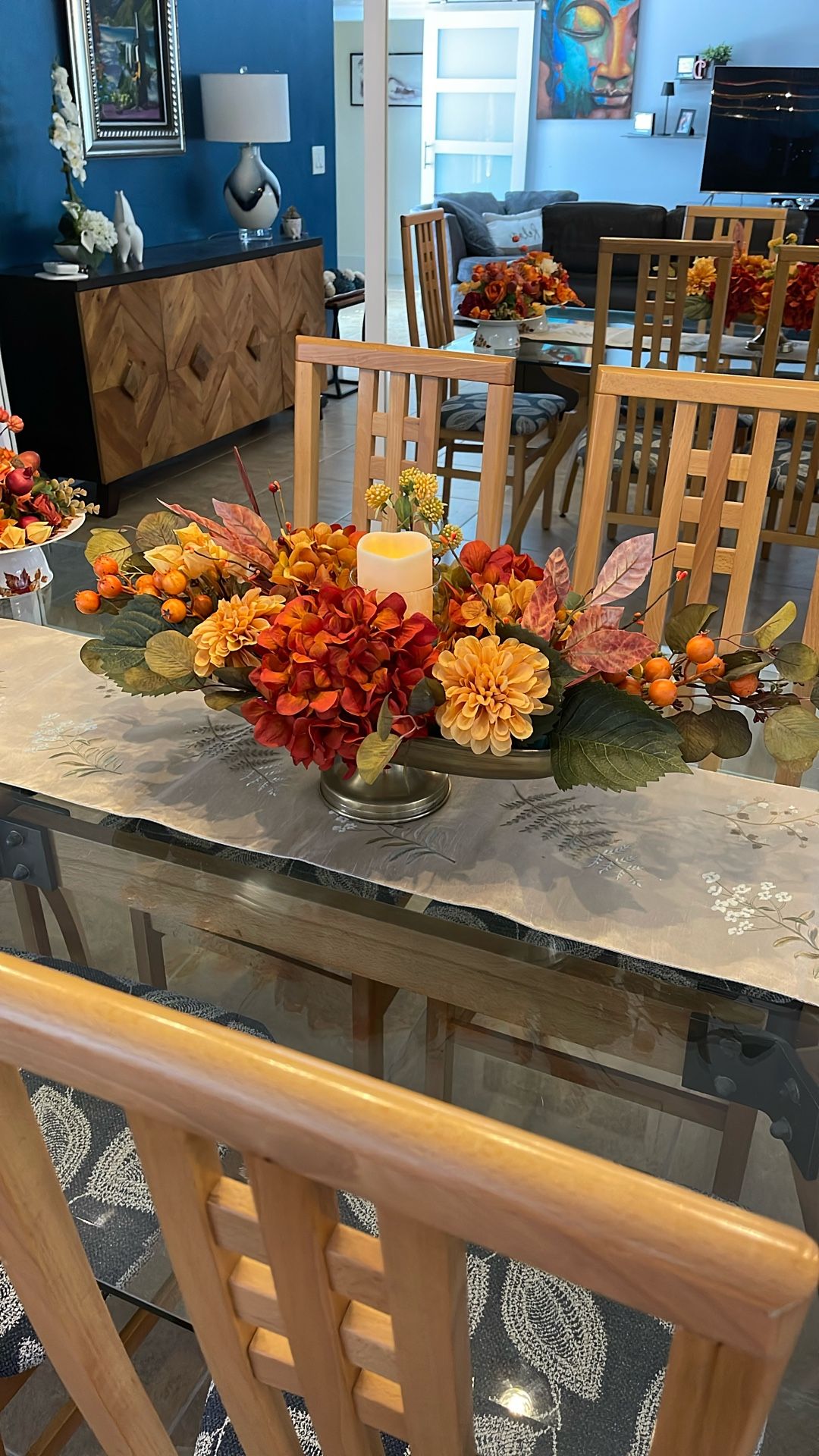 Fall Flowers Arrangement