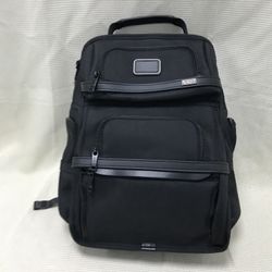 TUMI Alpha Brief Backpack in Black