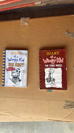 2 Diary of a Wimpy Kid Books