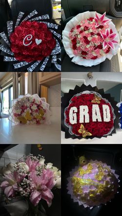 Ramo buchón rose bouquet