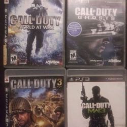 ps3 games call duty