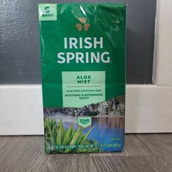 Irish Spring Deodorant Shower Bar Soap