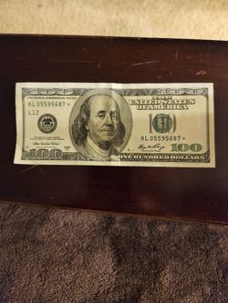 100 Dollar Star Bill