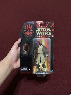 Star Wars Black Series 50th Anniversary Mace Windu Action Figure