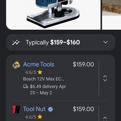 Bosch Router New In Box