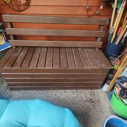 Garden Bench with Storage