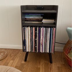 Record Organizer/Storage Shelf