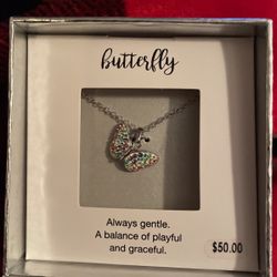 Butterfly Necklace 