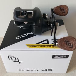 BAITCAST FISHING REEL 13 FISHING CONCEPT A3 A3-8.1-LH 8.1:1