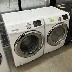 SAMSUNG WASHER AND GAS DRYER