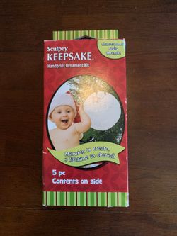 Make your own handprint ornament kit