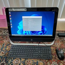 HP Pavilion 20-b010 All-in-One Computer With SSD!