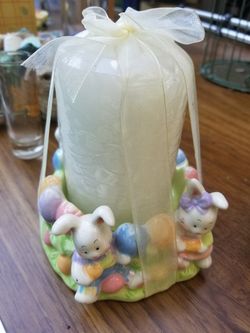 Candle new bunny