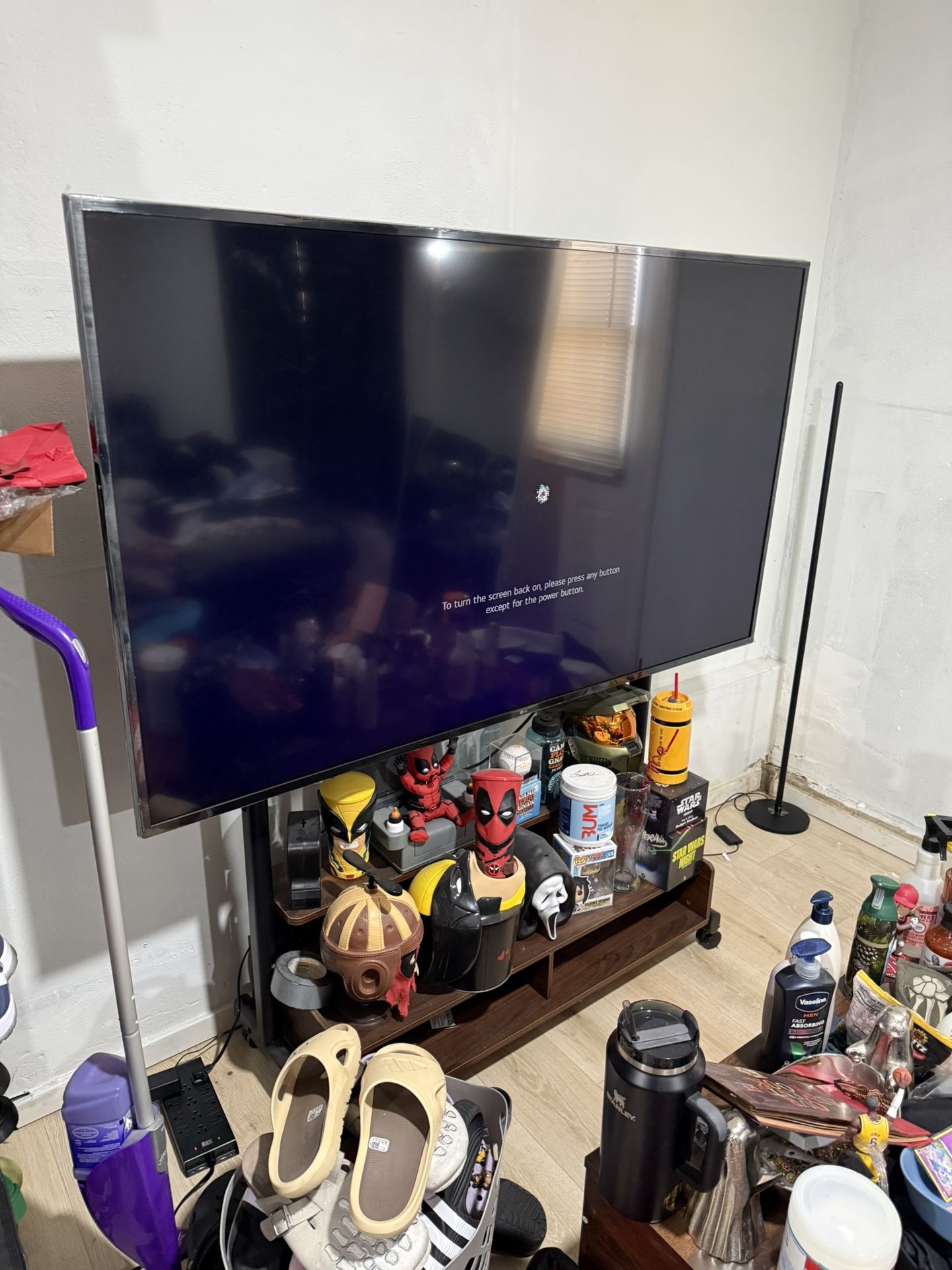 70 Inch TV With TV Stand