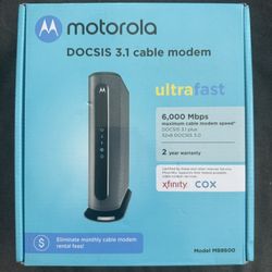 Motorola MB8600 DOCSIS 3.1 Cable Modem