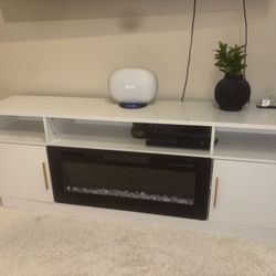 White Tv Stand