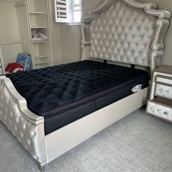 Brand new  upholstered queen bedroom set