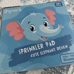 Sprinkler Splash Pad Elephant  Design