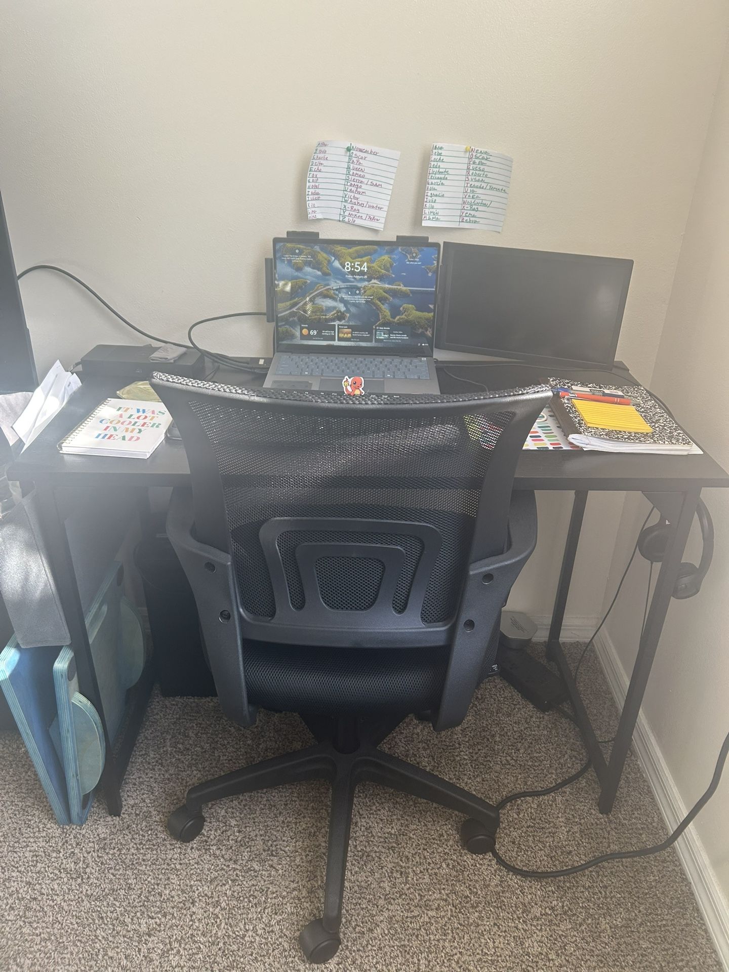 Office Table And Chair !