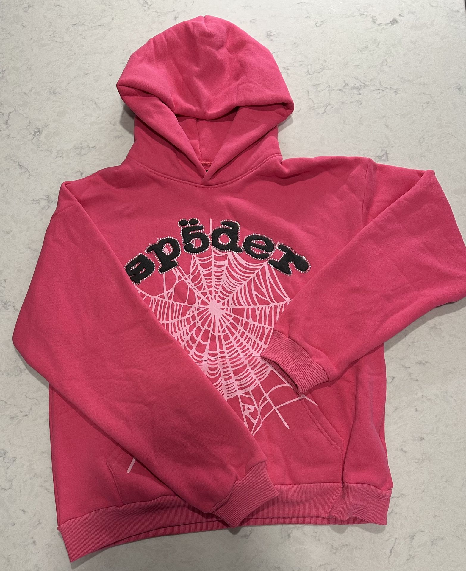 Pink Sp5der Legacy Hoodie