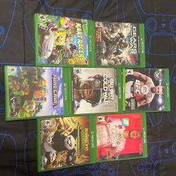 X-Box 1 Game Disks 